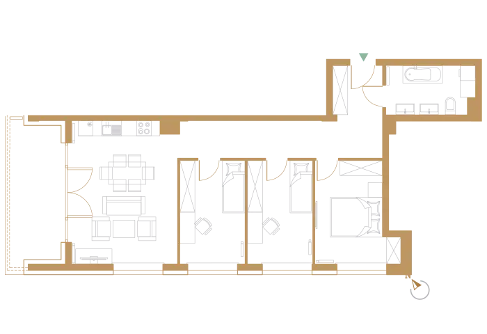 11 Apartament na sprzedaż, ul. Jeziorna 18, Ełk