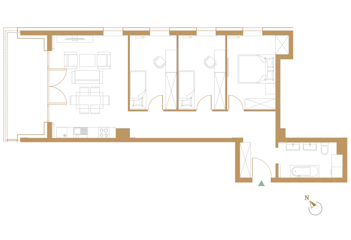 14 Apartament na sprzedaż, ul. Jeziorna 18, Ełk