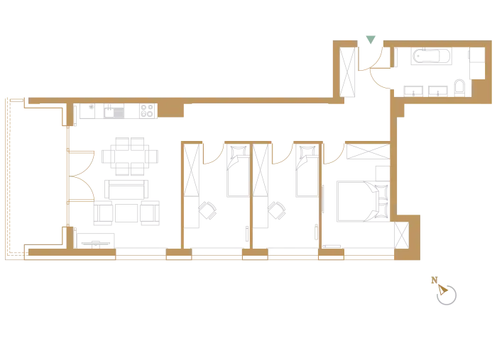 19 Apartament na sprzedaż, ul. Jeziorna 18, Ełk