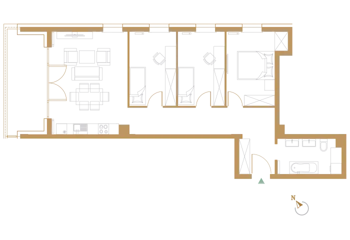 6 Apartament na sprzedaż, ul. Jeziorna 18, Ełk